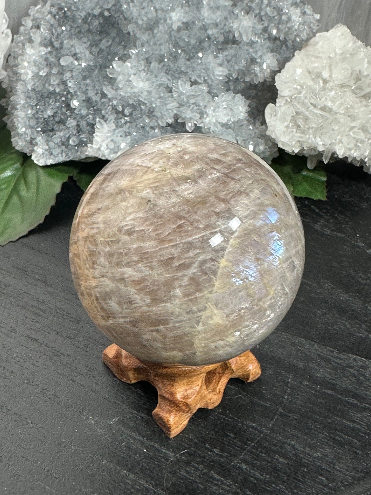 Blue Moonstone Sphere Medium