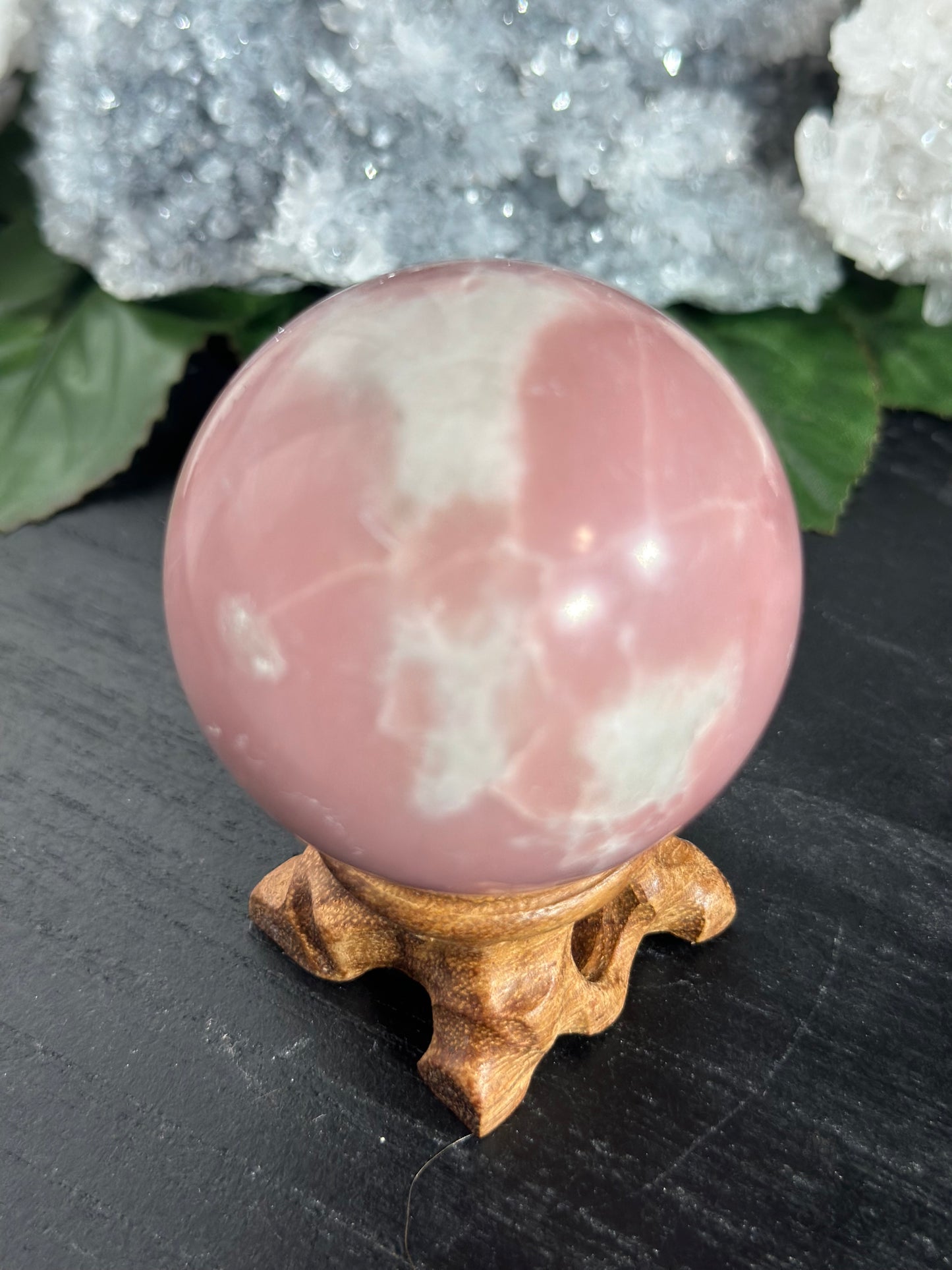 Pink Opal Sphere Small