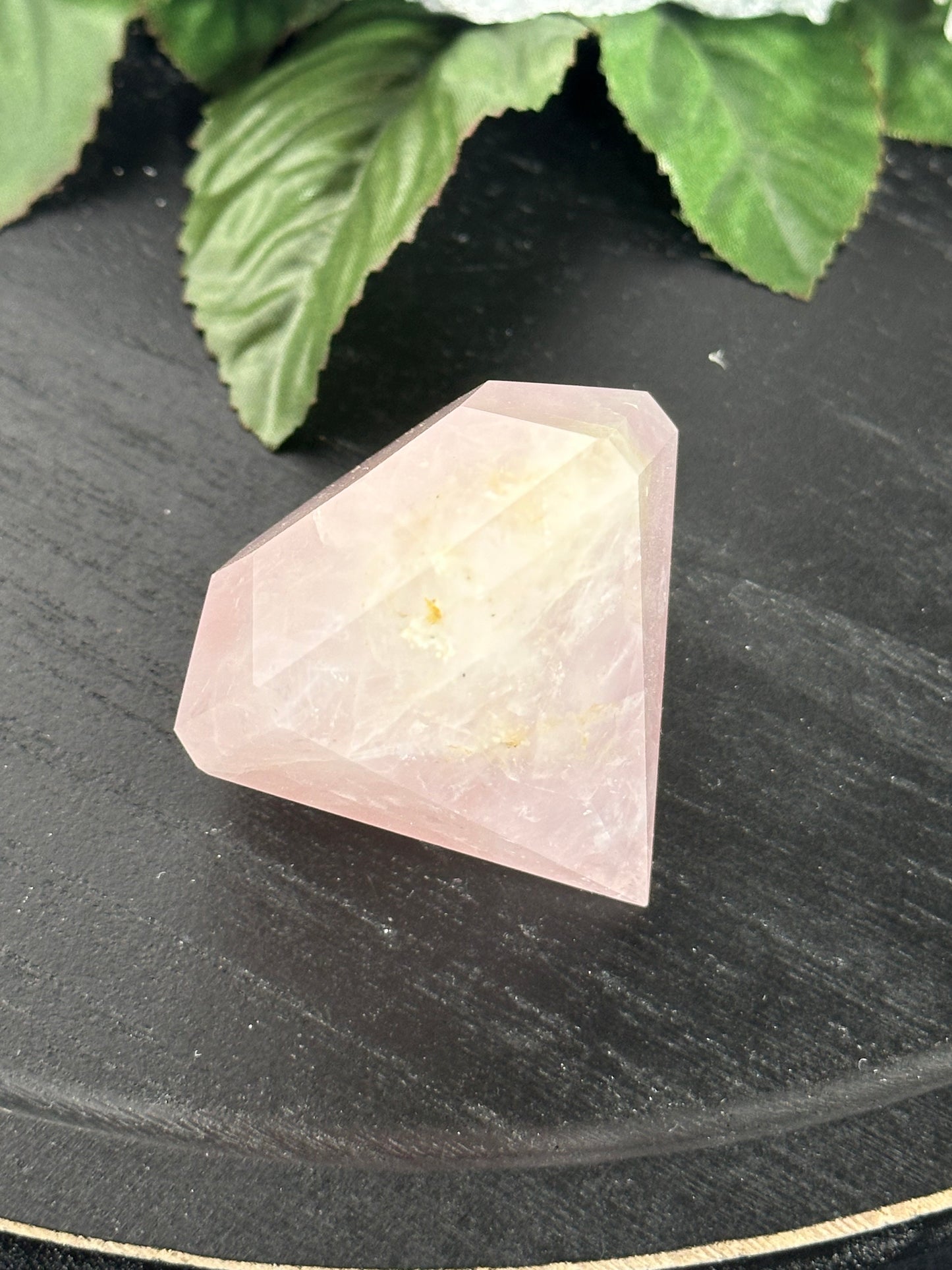 Diamond Carving Rose Quartz