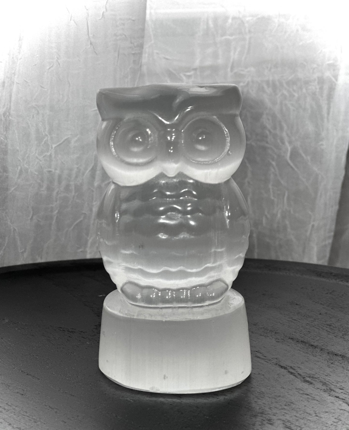 4” Selenite Owl