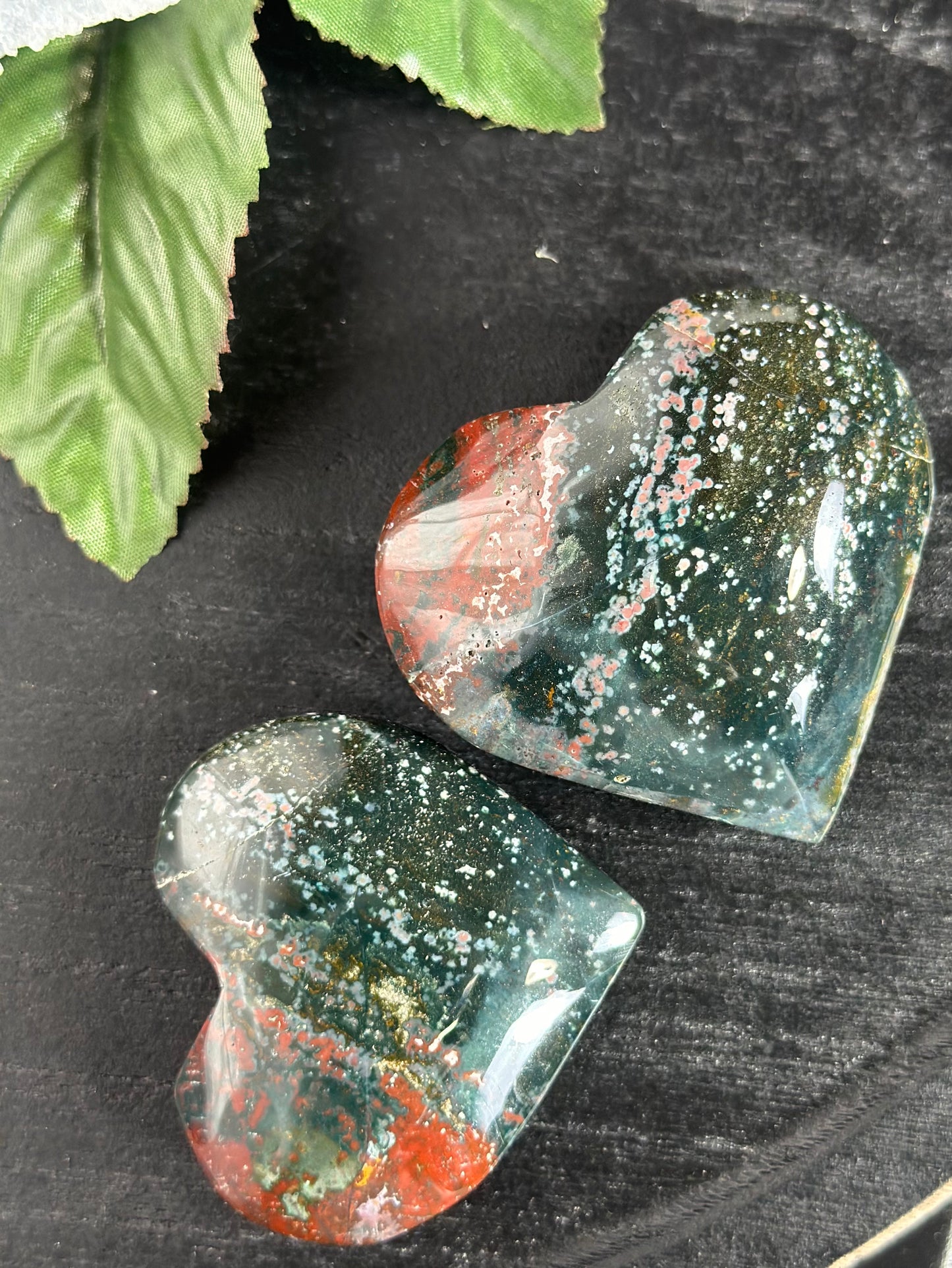 Ocean Jasper Heart
