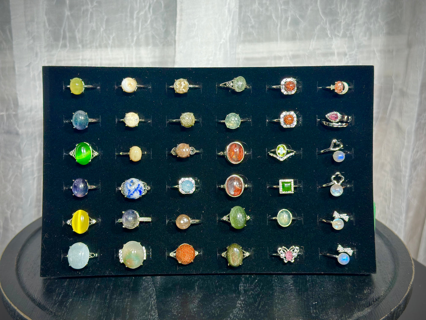 Silver Adjustable Rings