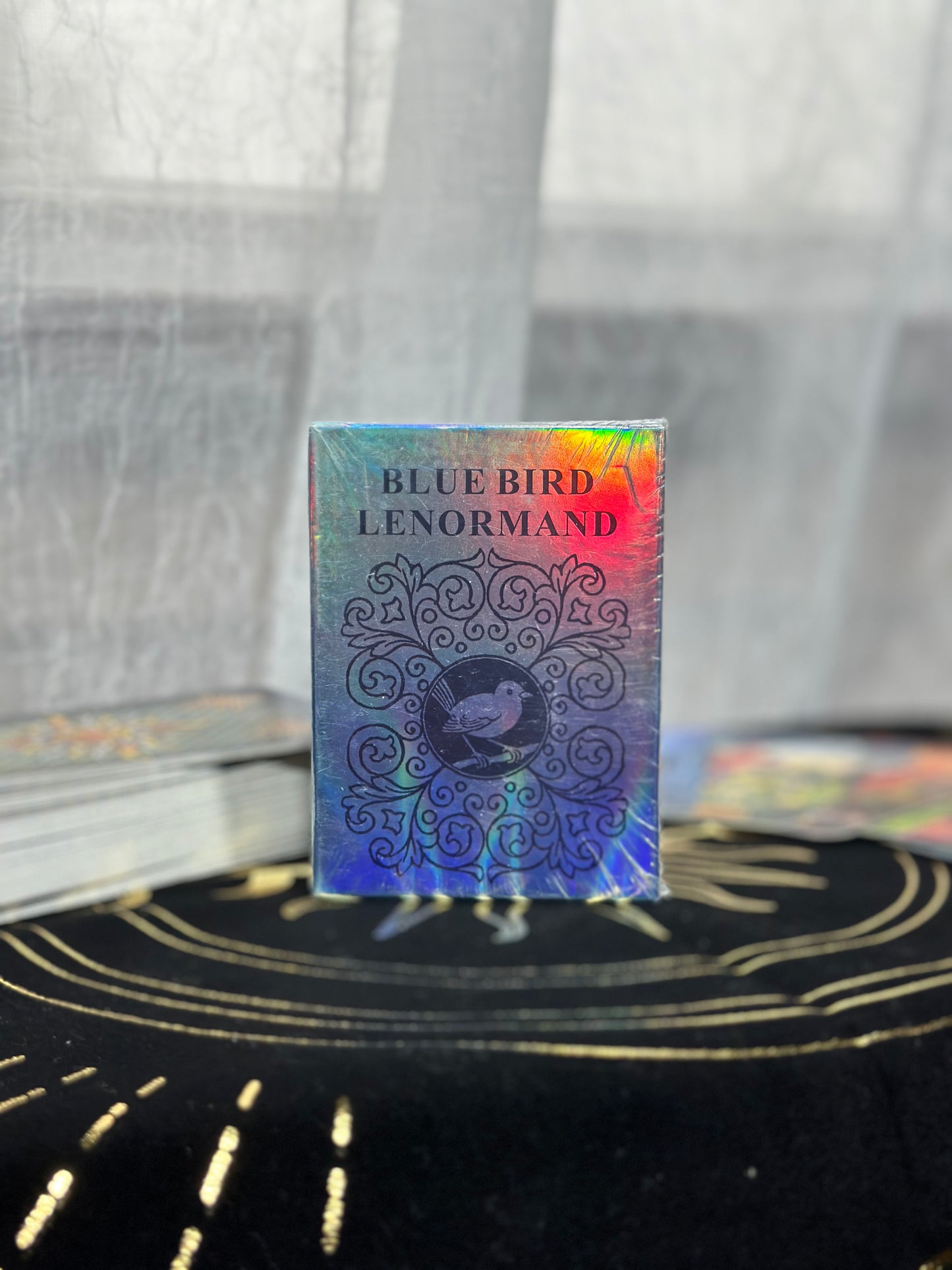 Blue Bird Lenormand Oracle Card