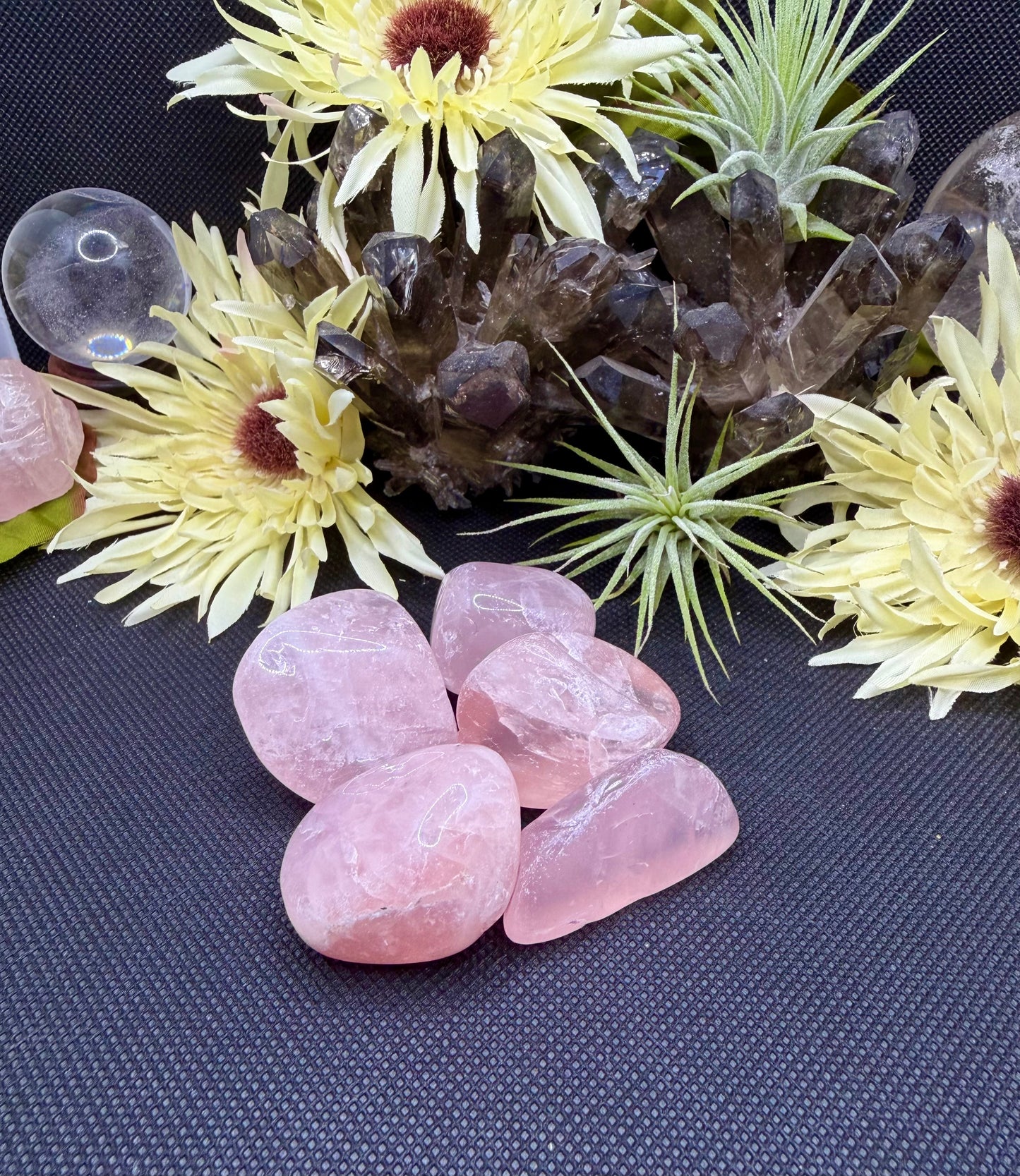 Lg Rose Quartz Tumbles