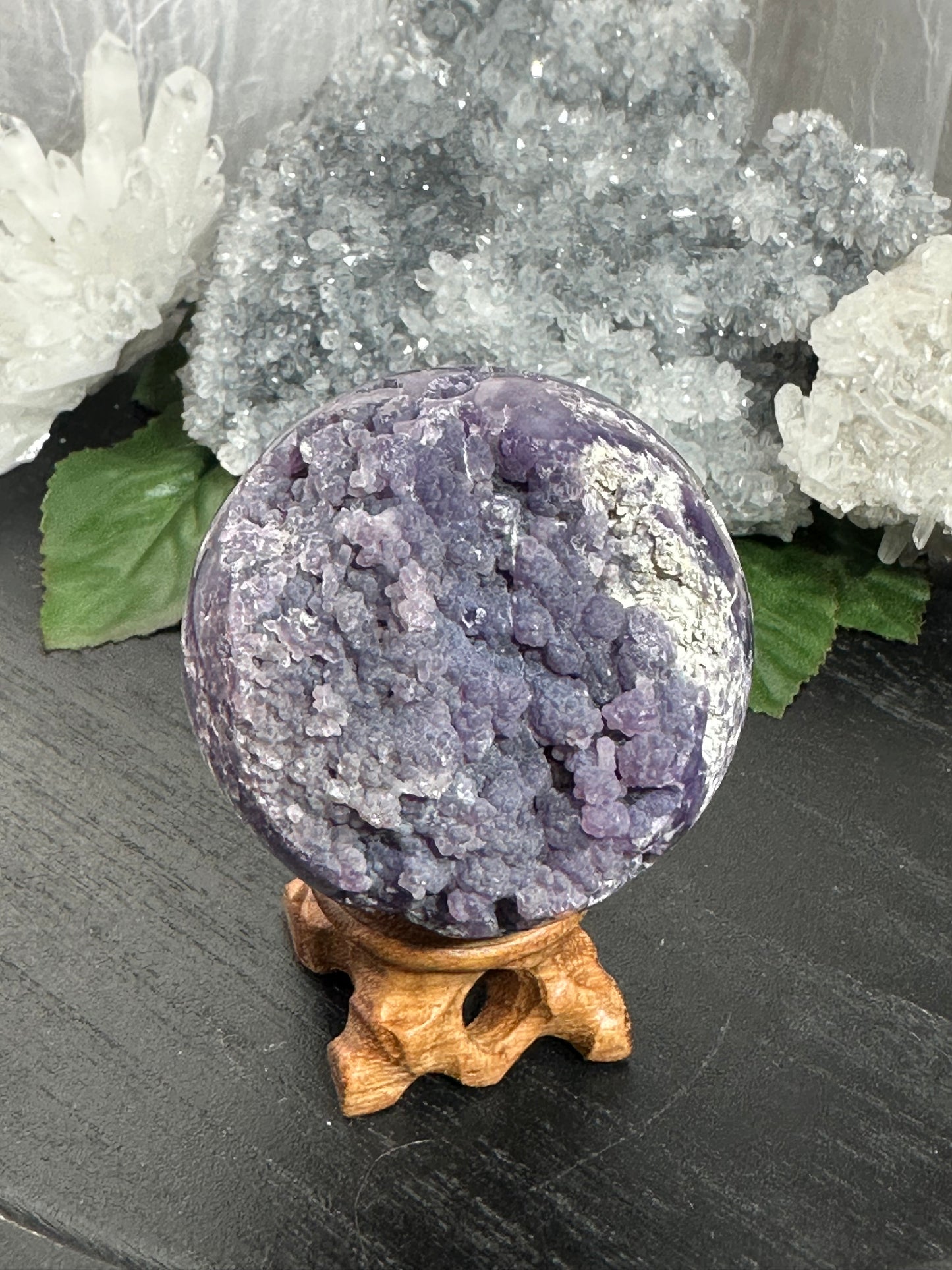 Grape Amethyst Sphere