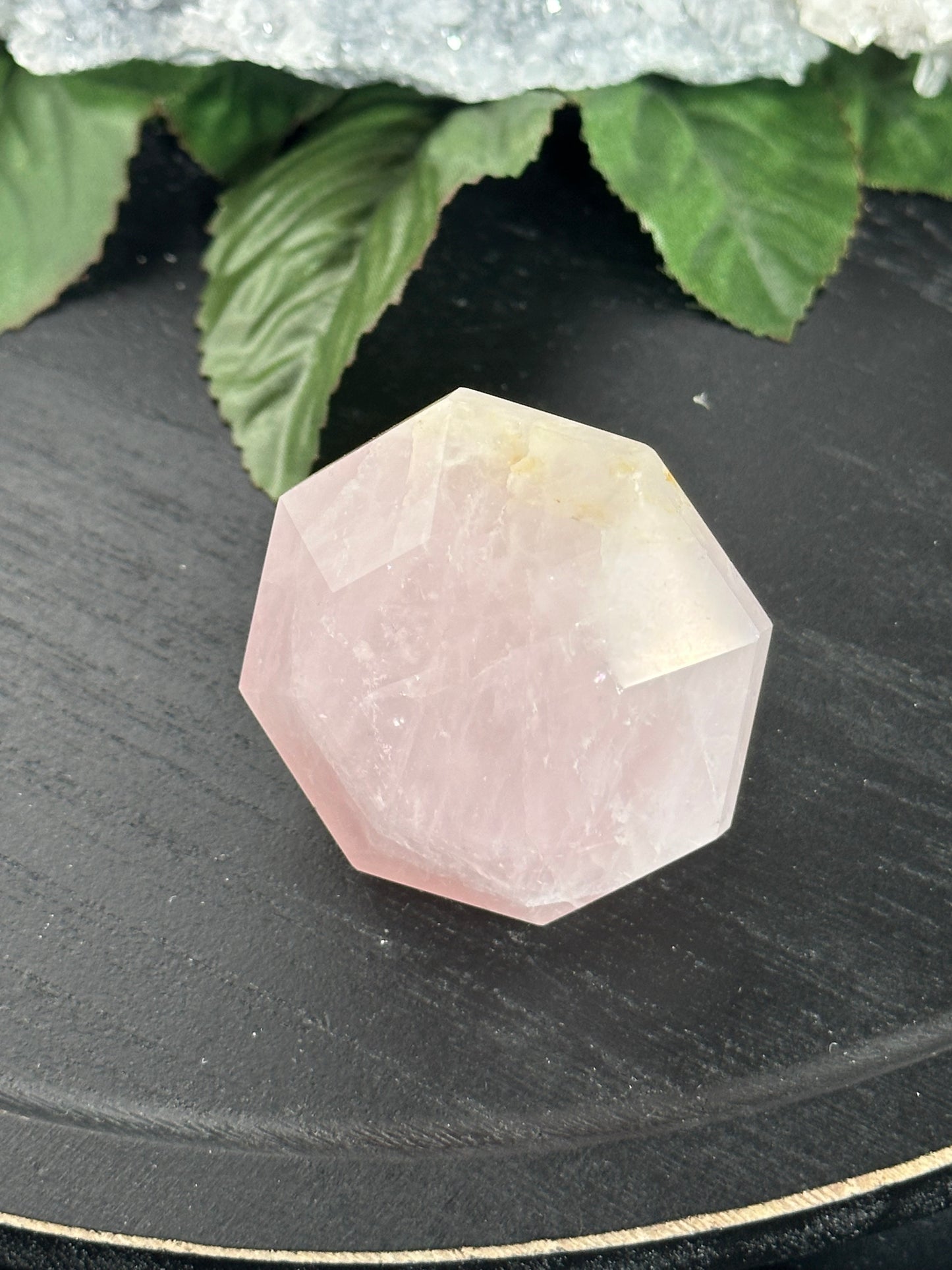 Diamond Carving Rose Quartz