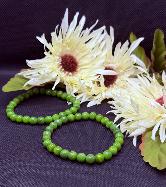 6mm Light Jade Bracelet
