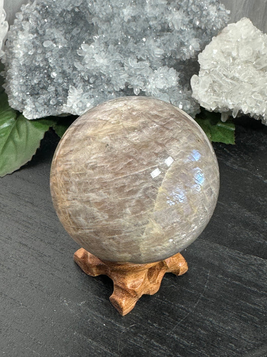 Blue Moonstone Sphere Small