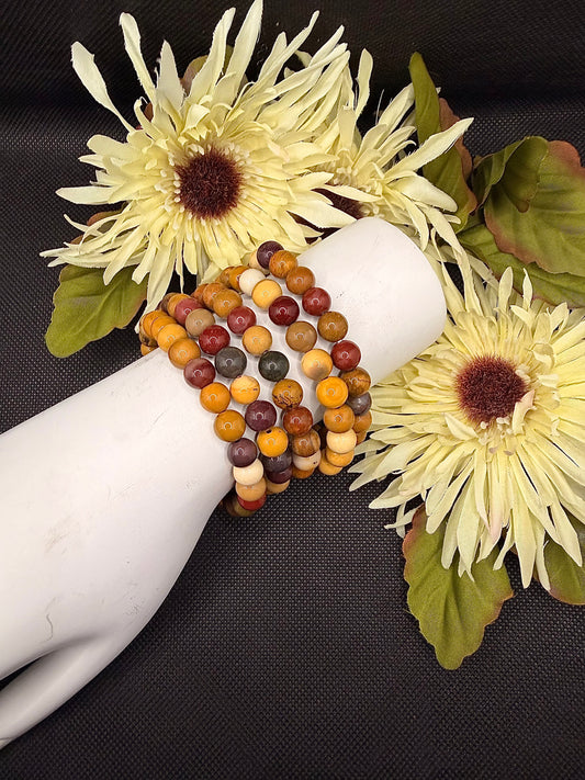 8mm Mookaite Bracelet