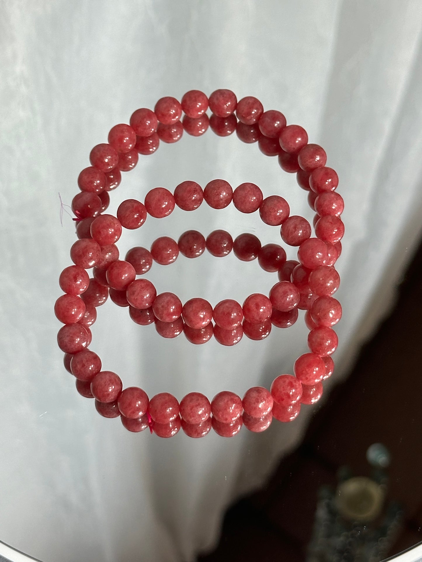 6mm Rhodochrosite Bracelet
