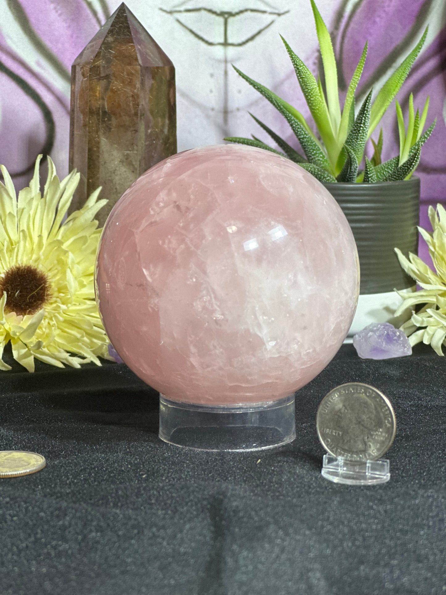 Rose Quartz Sphere