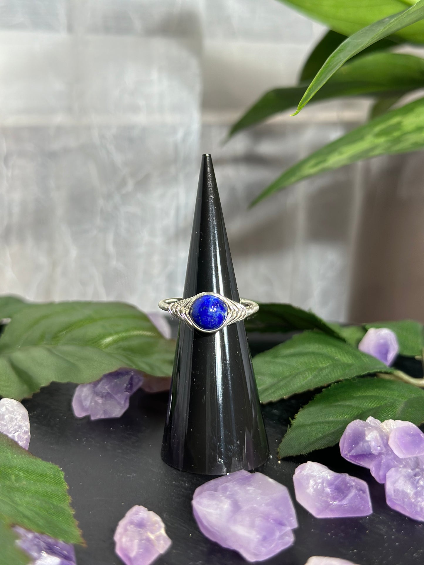 Wire Wrapped Ring Adjustable