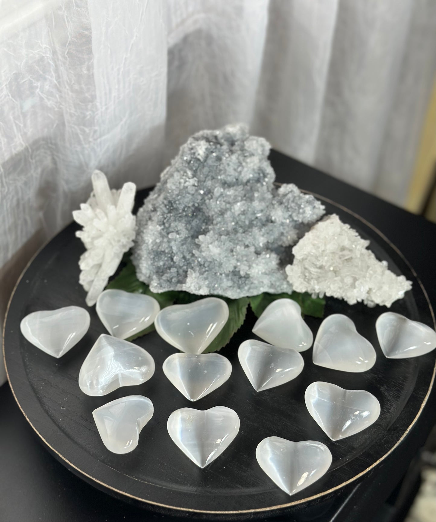 Selenite Heart