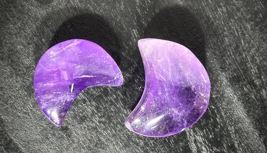 1” Puffy Amethyst Moon