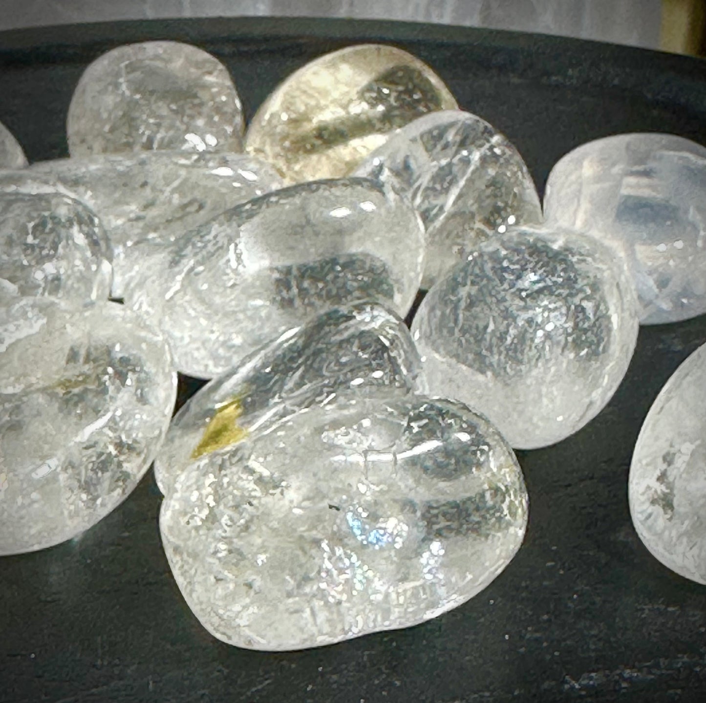Clear Quartz Tumbles