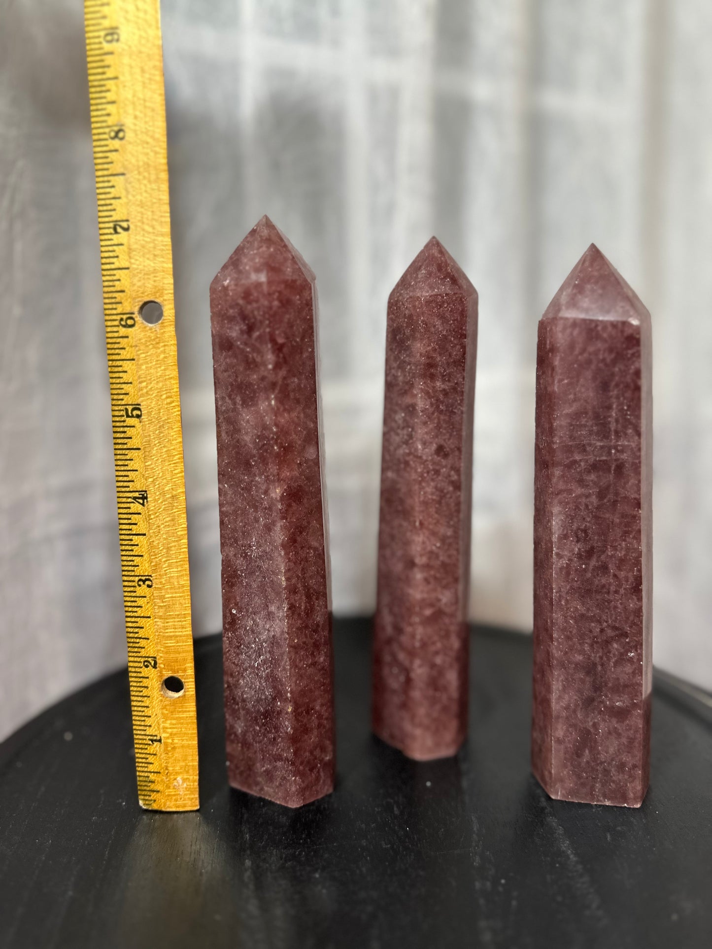 Strawberry Quartz Tower