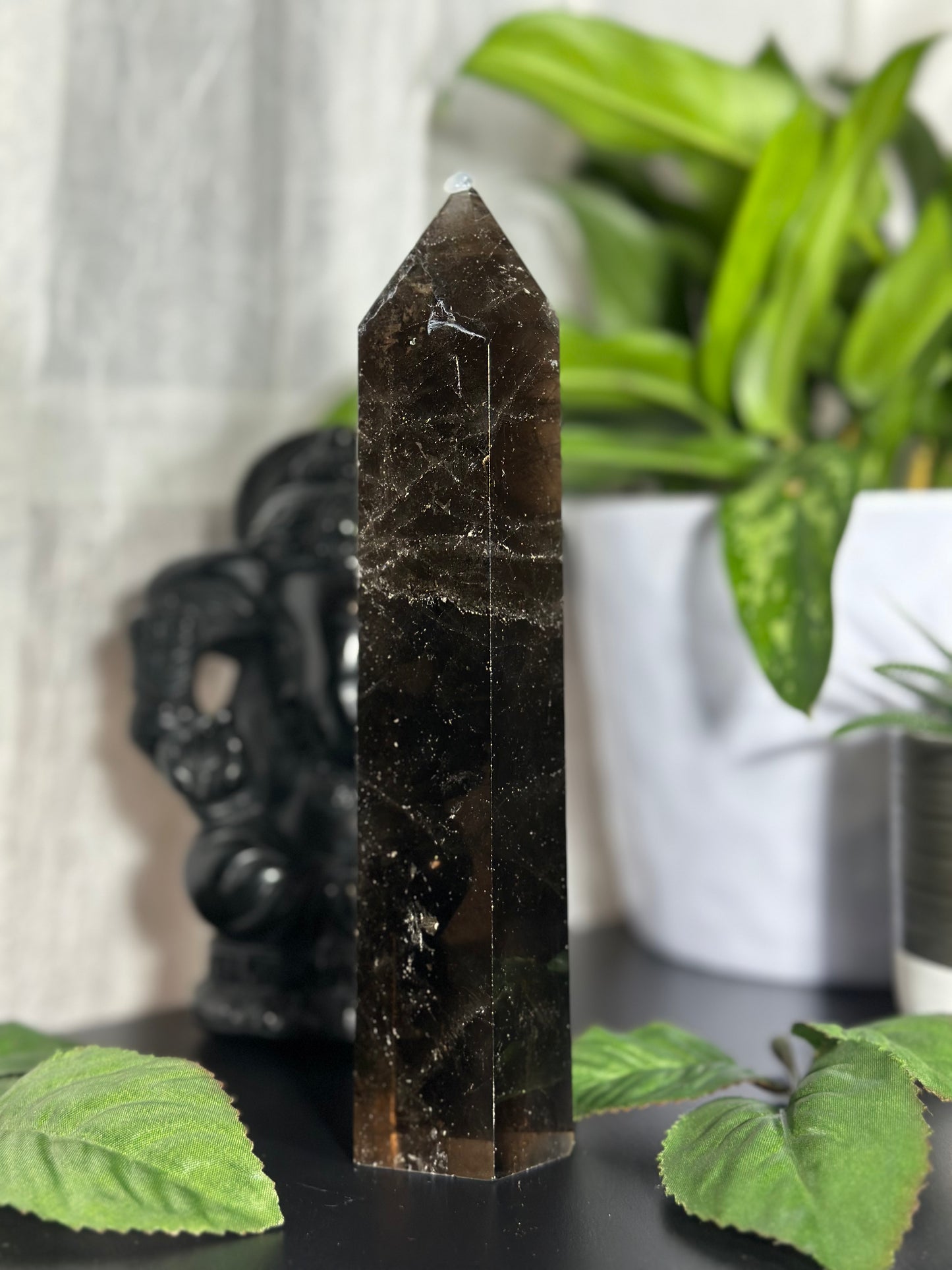 Smokey Quartz Tower