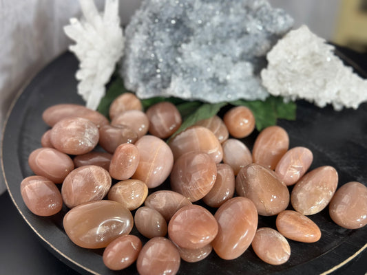 Peach Moonstone Tumble
