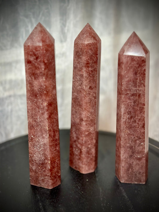 Strawberry Quartz Tower