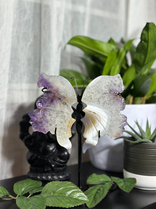 Amethyst Agate Wings