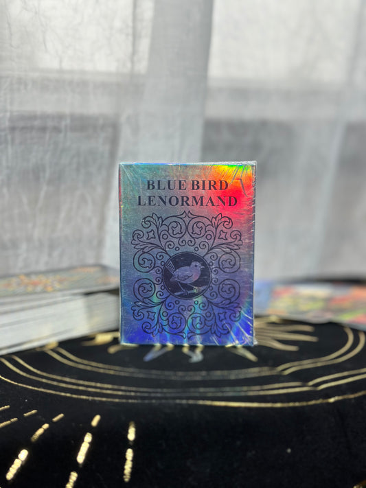 Blue Bird Lenormand Oracle Card