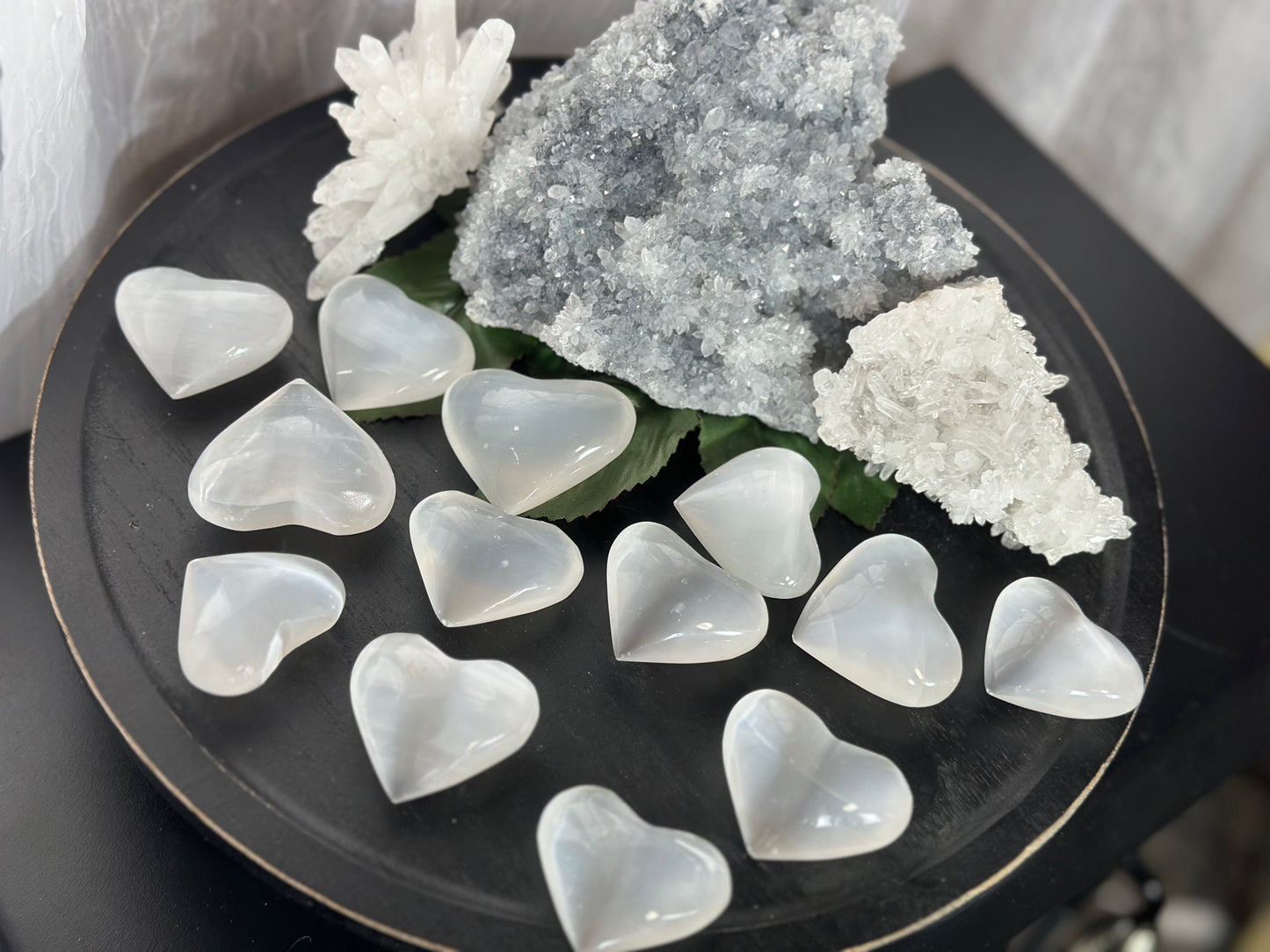 Selenite Heart