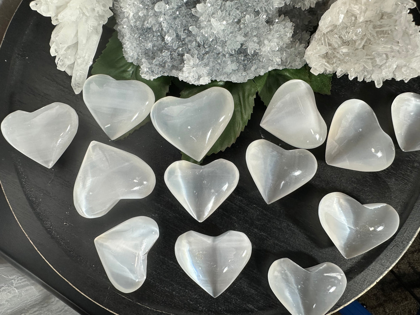 Selenite Heart