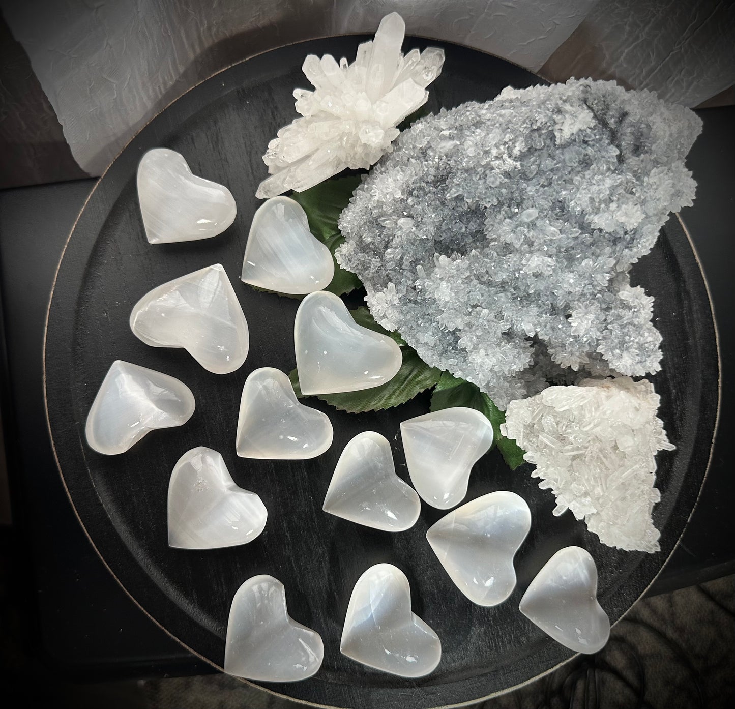 Selenite Heart