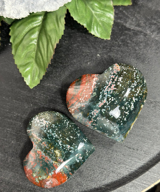 Ocean Jasper Heart