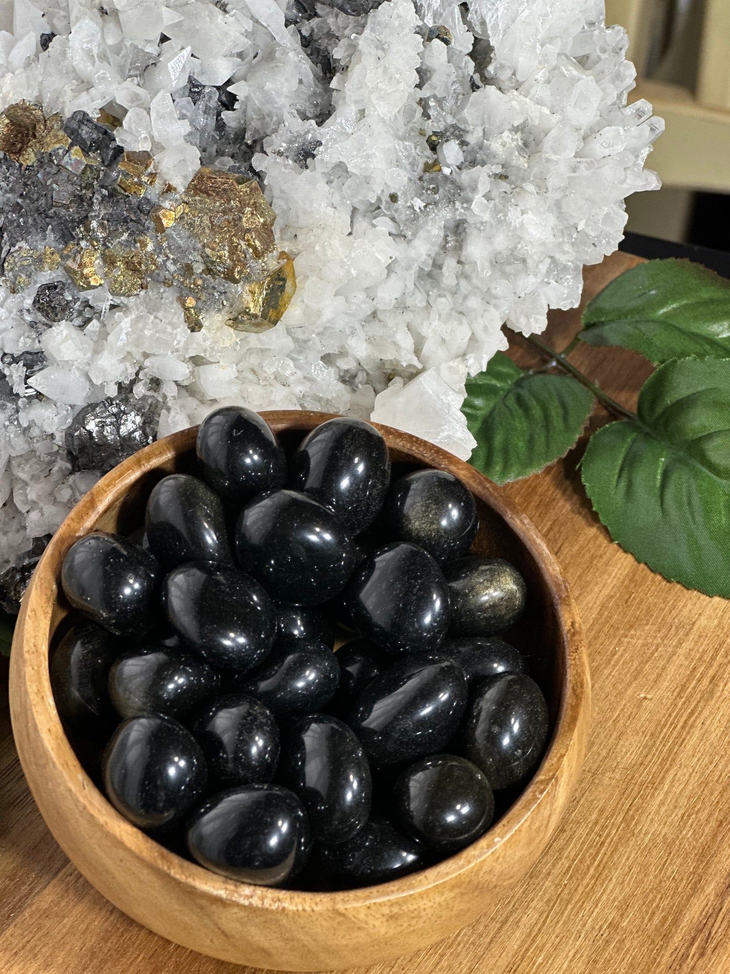 Gold Sheen Obsidian Tumble