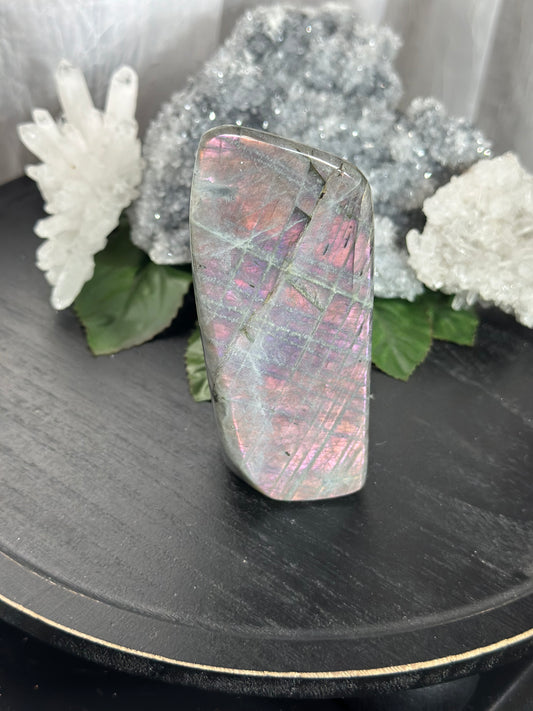 Pink Flash Labradorite Freeform