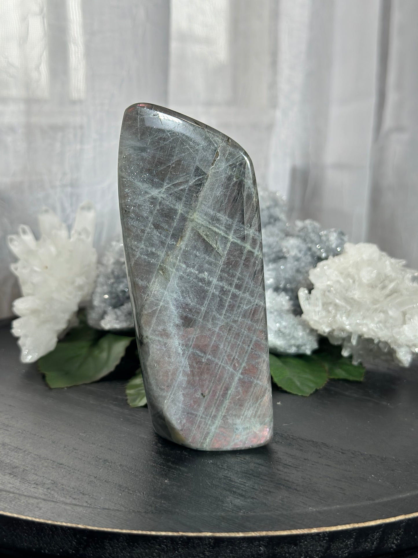 Pink Flash Labradorite Freeform