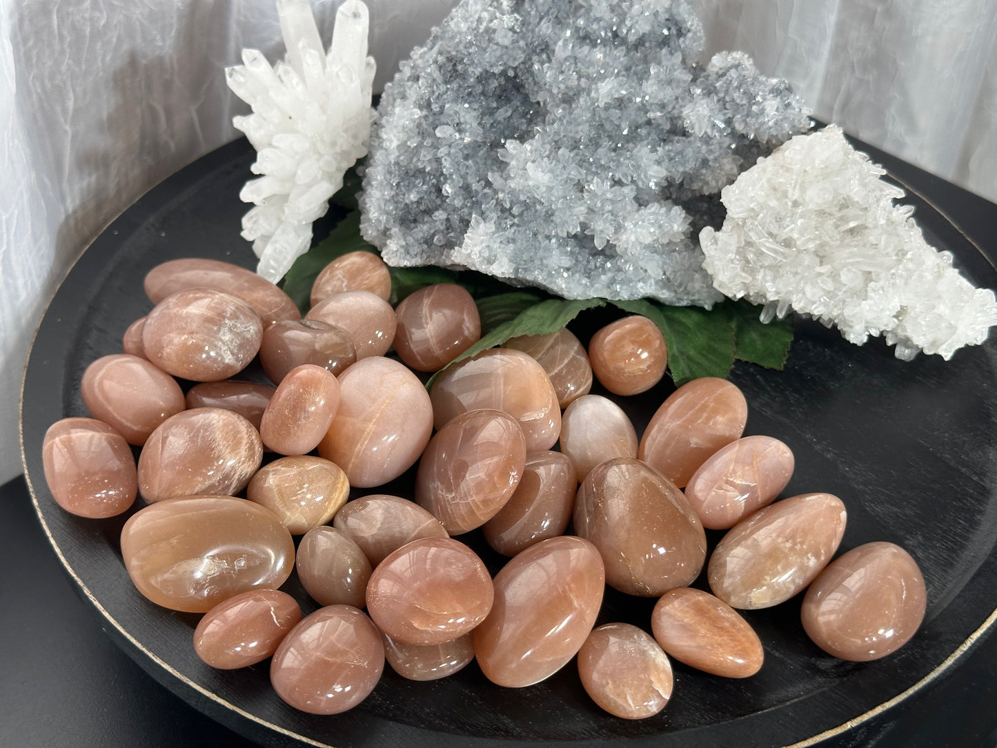 Peach Moonstone Tumble