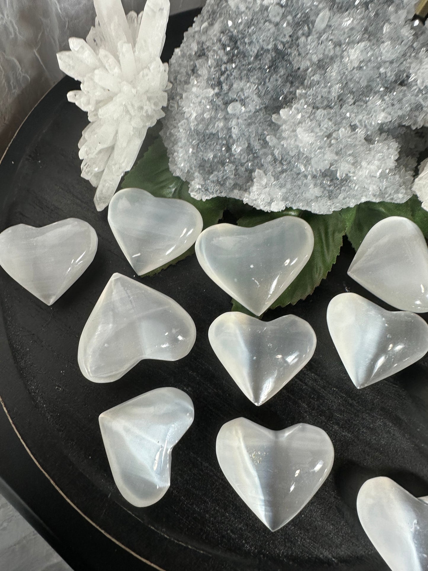 Selenite Heart