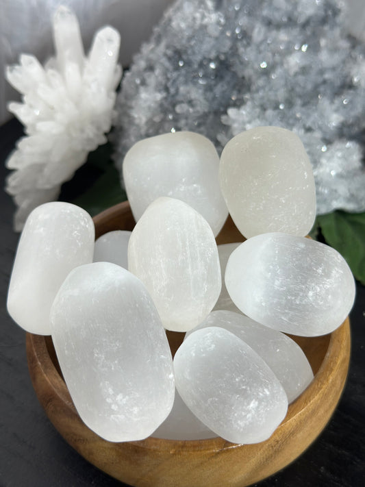 Selenite Tumble Large