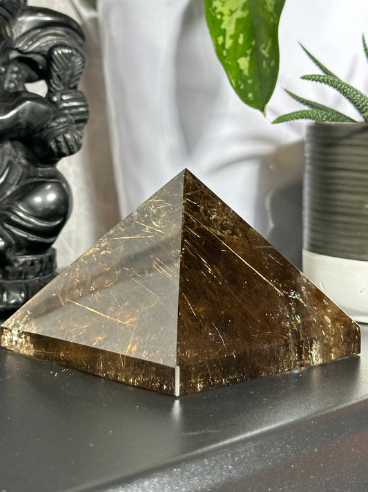 Large Smokey Quartz Pyramid