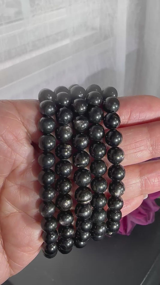 6mm Hypersthene Bracelet
